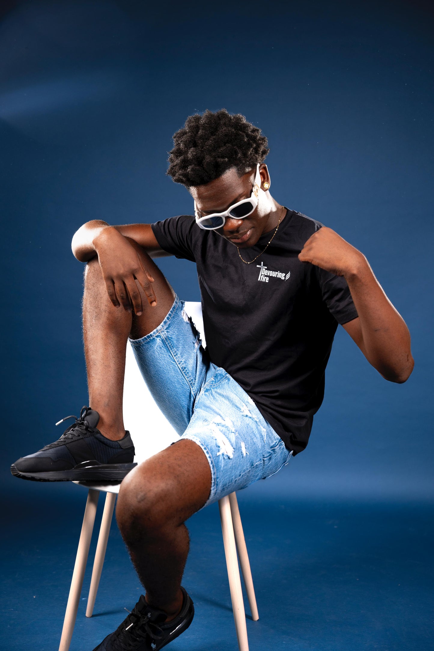 T-shirt noir